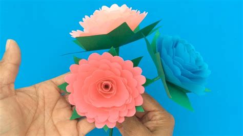 paano gumawa ng bulaklak na papel step by step|Bulaklak na Papel.